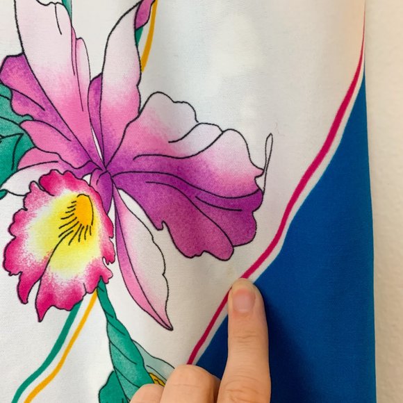 Vintage Hilo Hatties Hawaiian Floral House Dress Tropical Aloha, Size Small - Picture 11 of 11